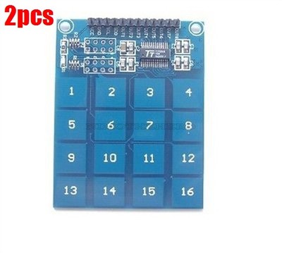 2Pcs Capacitive Touch Switch TTP229 16-Way Digital Touch Sensor Module Ic New oh