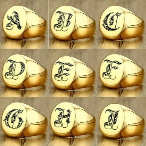 Stainless Steel Gold Rings for Men