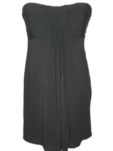 coast black strapless dress