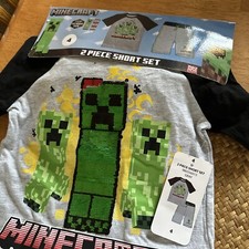 LICENSED Boys' 2 Piece Short Set In Minecraft, 4