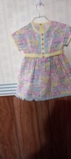 Little Girls Handmade Vintage Style Dress