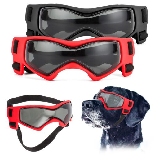 US Pet Dog Goggles Glasses Snow Windproof UV Protection Sunglasses for Small Dog - 第 1/12 張圖片