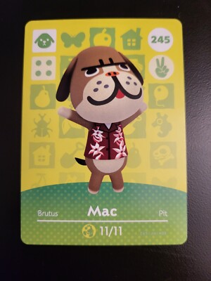 Mac #245 - Amiibo Card - Animal Crossing Series 1 - Foto 10