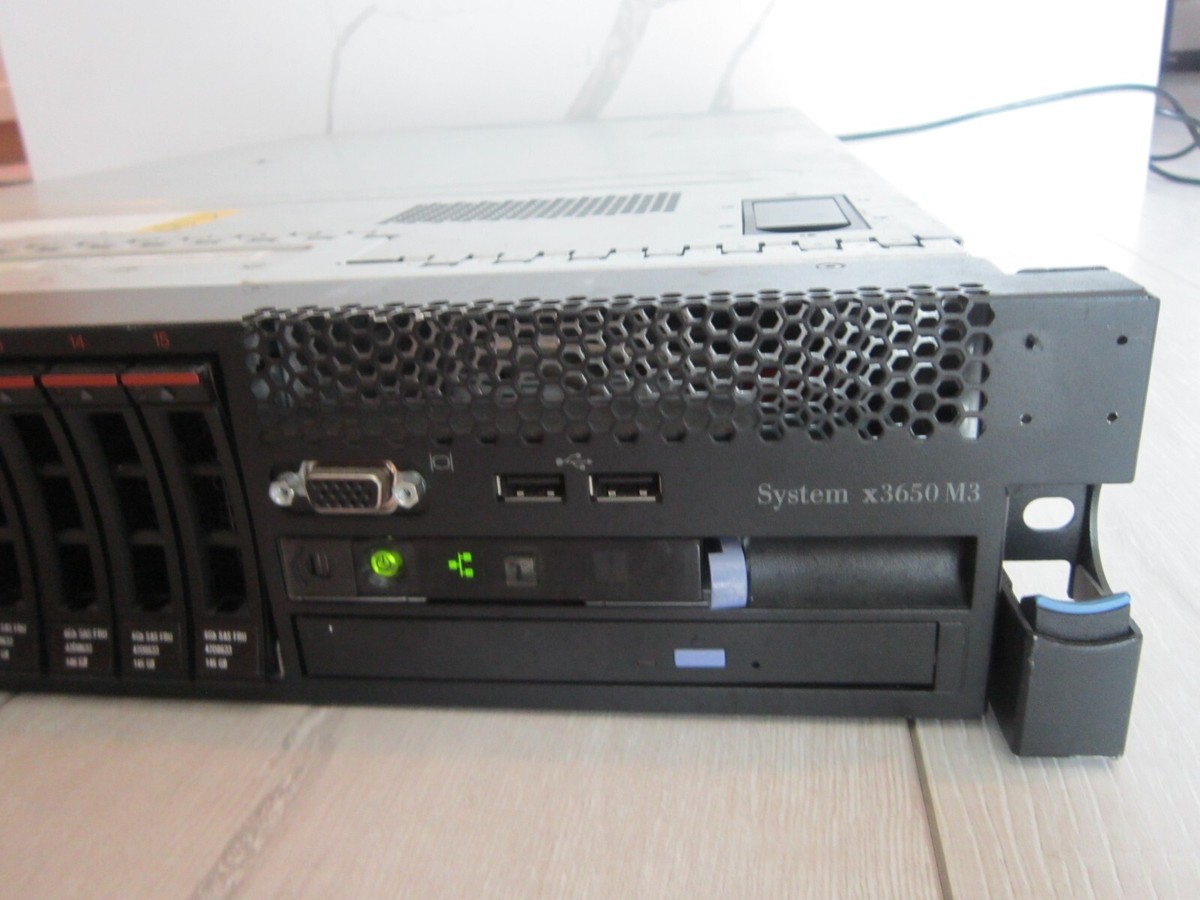 IBM System x3650 M3 7945-AC1 Xeon Six 2.80GHz 300GB RAID Rack