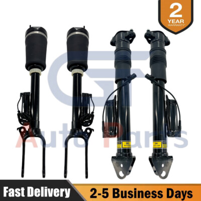 4x Front and Rear Air Suspension Struts w/ADS Fit Mercedes W164 X164 ...