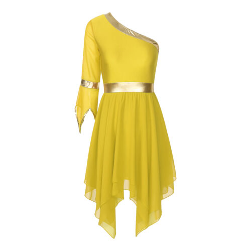 Para mujeres Disfraz de Baile Fiesta Vestido Show Vestidos de Baile Ropa Corta Borde Gimnasio - Imagen 53 de 77