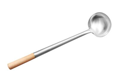 Suppenkelle Aus Edelstahl 18/10 – Schwerer Schöpflöffel 25,9 Cm, Fassungsvermögen 100 Ml