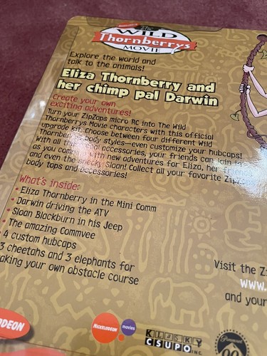 ZipZaps Micro RC The Wild Thornberrys Kit Starter Kit Upgrade Radio Shack NIP - Picture 8 of 8