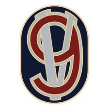 95th Training Division Combat Service Identification Badge Bumper Sticker 5"