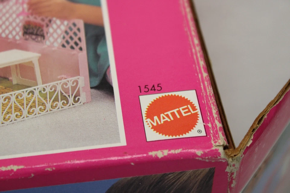 Barbie Fold'n Fun House 1545 Mattel 1992 vintage en caja original incompleta Foto 4 de 4