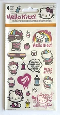 Sandylion x Sanrio Prismatic Sticker 4 Sheet Pack Hello Kitty Graffiti Skater