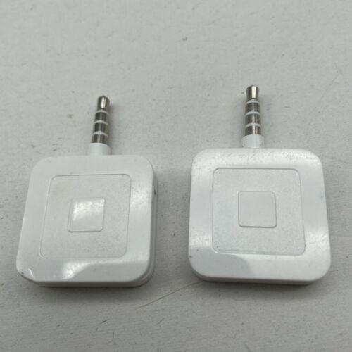 LOT OF 2: Square Credit Card Reader, Mobile Phone iPhone Android iPad Payment - Picture 1 of 1