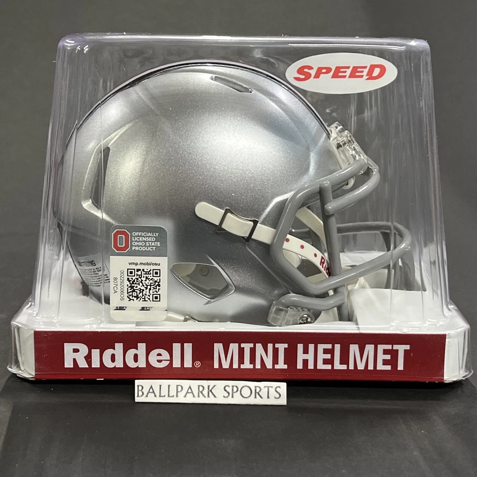 Ohio State Buckeyes Speed Mini Casco Riddell NCAA Licencia ¡Nuevo! Foto 2 de 4