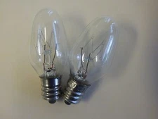 Highest Quality (2 pack) 15 watt  NIGHT LIGHT Bulb Fits PLUG-IN Scentsy Warmer