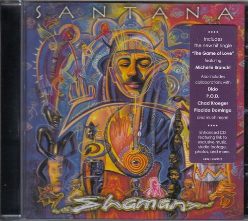 CD - Santana - Shaman - 16 Songs - 1990