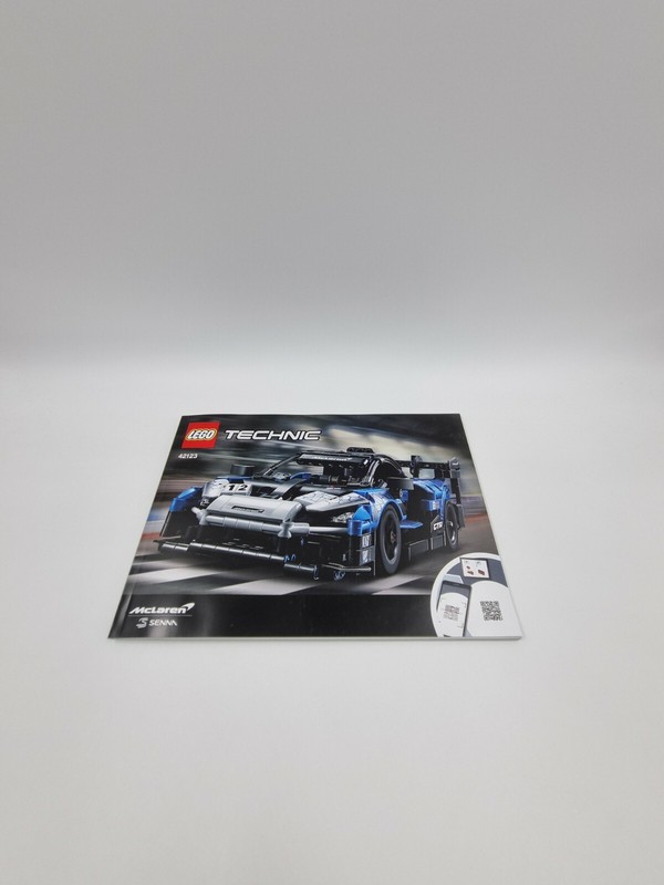 Lego technic mclaren senna GTR 42123 INSTRUCTIONS ONLY NEW (I12,S4)