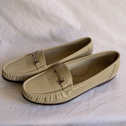 Mocasines SAS Tripad Comfort Metro para mujer de cuero óseo broca caballo talla N | eBay