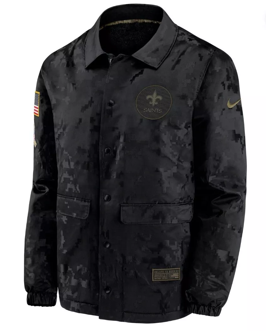 Salute to service sales saints jacket