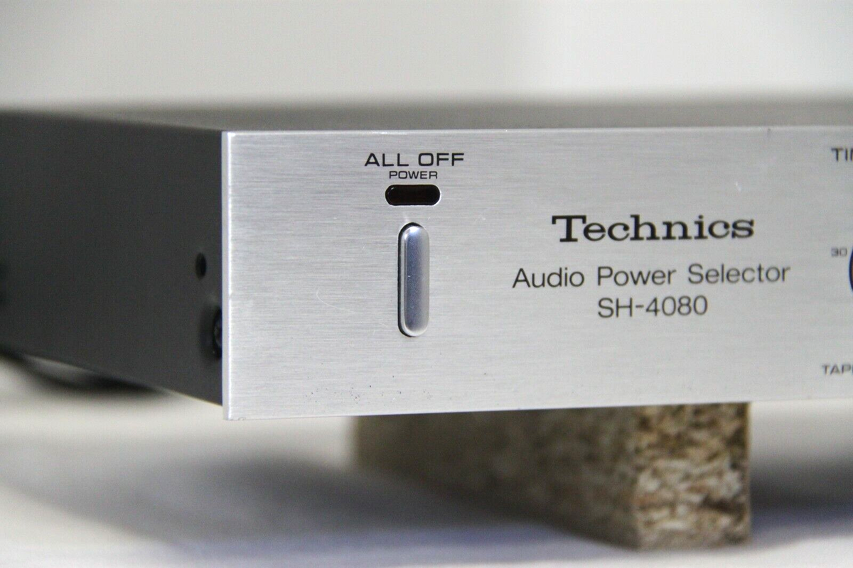 Technics SH-4080 Selektor Umschalter Audio Power Selector | eBay.de