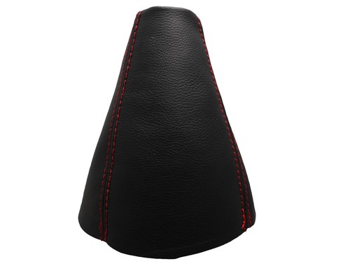 Rot Faden Echtleder Schaltmanschette Schaltsack Für LANCIA PHEDRA 2002-2010 - 第 1/1 張圖片