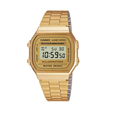 CASIO Vintage Uhr, A168WG-9EF,Uhr,goldfarben,digital,retro Vintage-Style,Watch