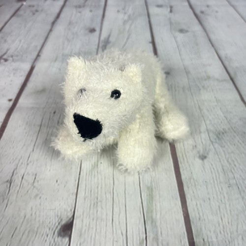 Ganz Webkinz Polar Bear Plush White Fuzzy 7" Lil' Kinz No Tags/Code