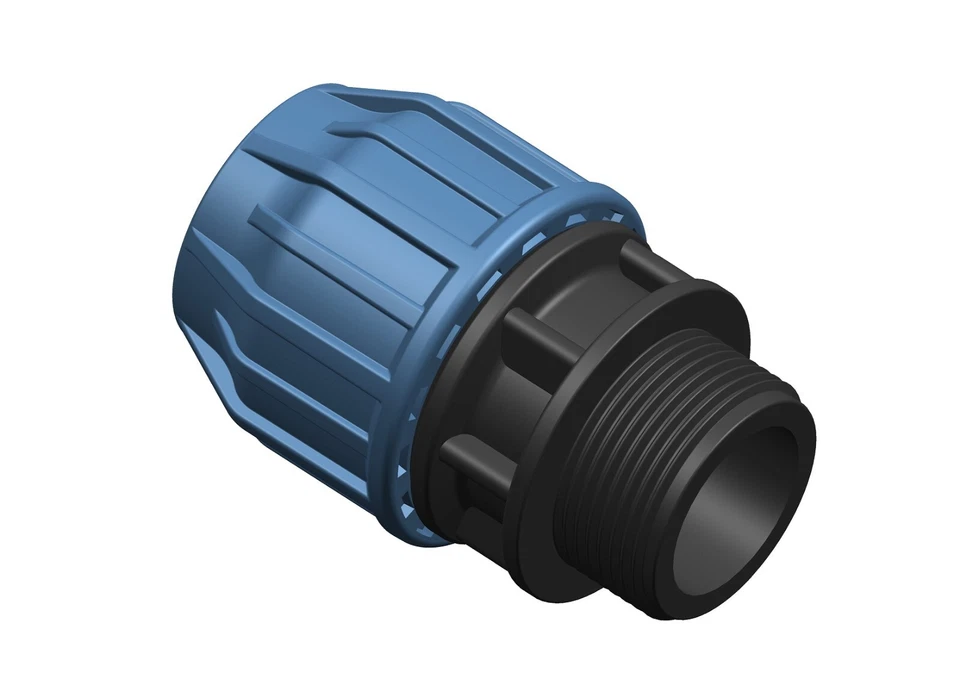 IBC Container Adapter Anschlussstück für 40mm Rohr Regenwassertank 1000 600L #45 - Bild 3 von 4