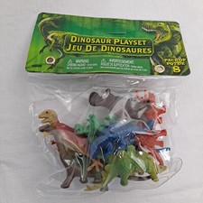 Dinosaur Playset Plastic Dino Eight Pack cake decorating