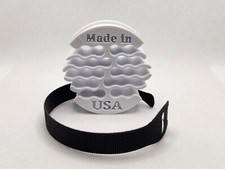 Cable White Ethernet Comb/Organizer - 24 Hole Cat 5/6 UTP - Comes With Tie - USA