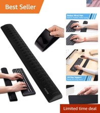 Ergonomic Slim Memory Foam Wrist Support for Pain Relief - Ideal for Gaming