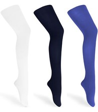 3er Pack Kinder Strumpfhose für Mädchen Microfaser 60 DEN WL-010