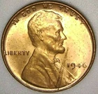1946-P 1C Lincoln Wheat Cent UNC 22lso0511