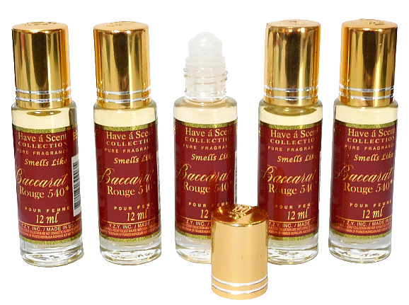 BACCARAT ROUGE 540 (SMELLS LIKE) FRAGANCE OIL 12ML by HAVE Á SCENT NEW 5 PC 