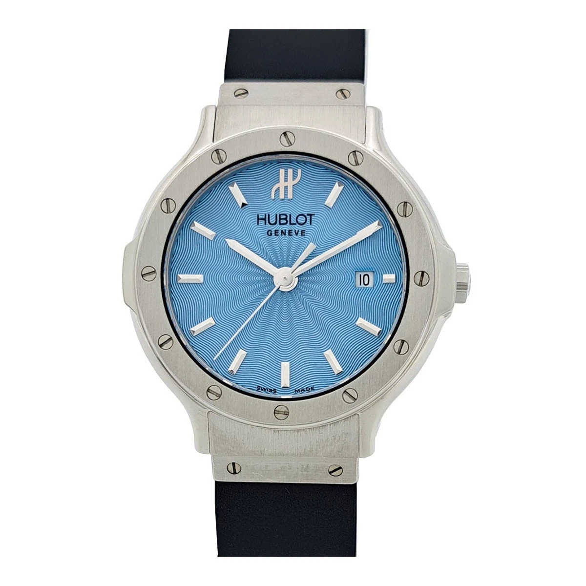 Hublot — HUBLOT 1395.1 MDM Classic Lady Quartz Stainless steel Women 【W】