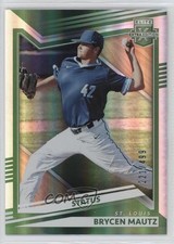 2022 Panini Elite Extra Edition Status Green 221/499 Brycen Mautz #59 0t2