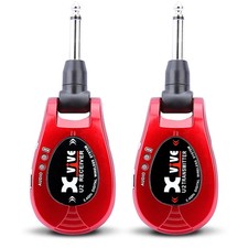 XVive U2 Guitar Wireless System Red