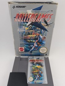 NES Boxed Action Bundle Bionic Airwolf Rollergames Operation Wolf. All Boxed PAL