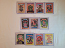 1985 GPK original series 2 MATTE Lot of 11 (VILE KYLE)