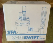 SANISWIFT SFA SANIFLOW 3/10 HP Residential Sump Drain Pump #021   