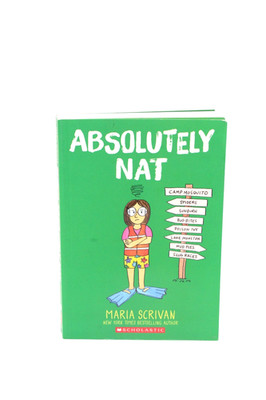 Absolutely Nat: A Color Graphic Novel Nat Enough #3 by Maria Scrivian Paperback