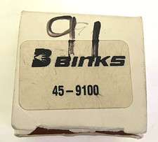 BINKS HVLP SPRAY GUN FLUID TIP 45-9100 1.0MM NIB