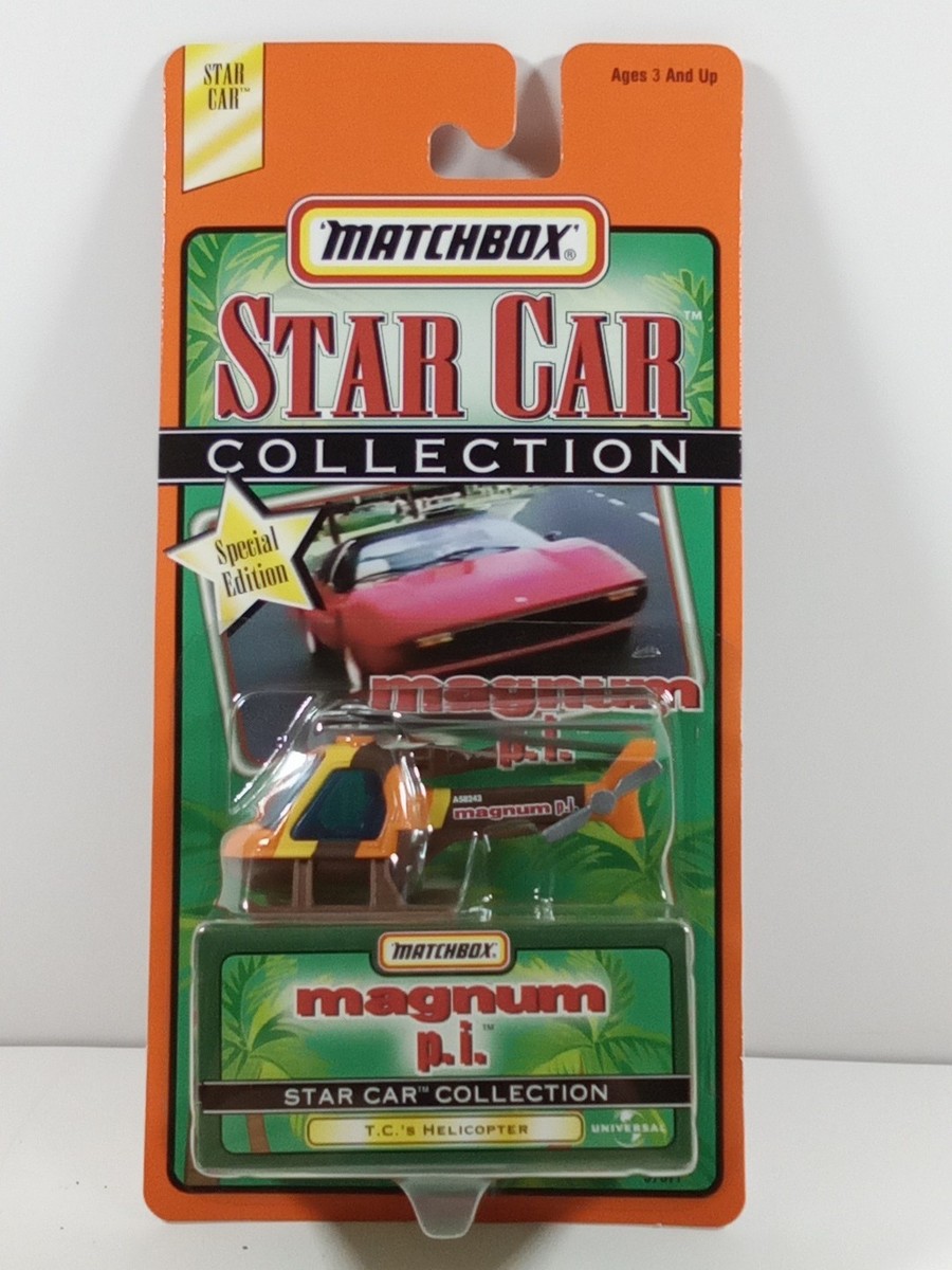 Matchbox Star Car Collection Magnum PI T.C.'s Helicopter N13 | eBay