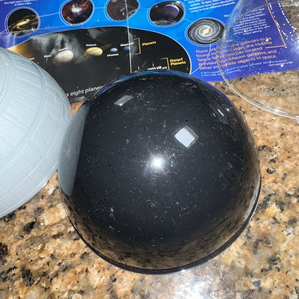 Tío Milton Ciencia Star Wars Estrella de la Muerte Planetario 3D y Luz Nocturna H6 Foto 2 de 4