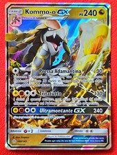 Carta Pokemon Kommo-o Gx - Guardiani Nascenti 100/145 Italiano