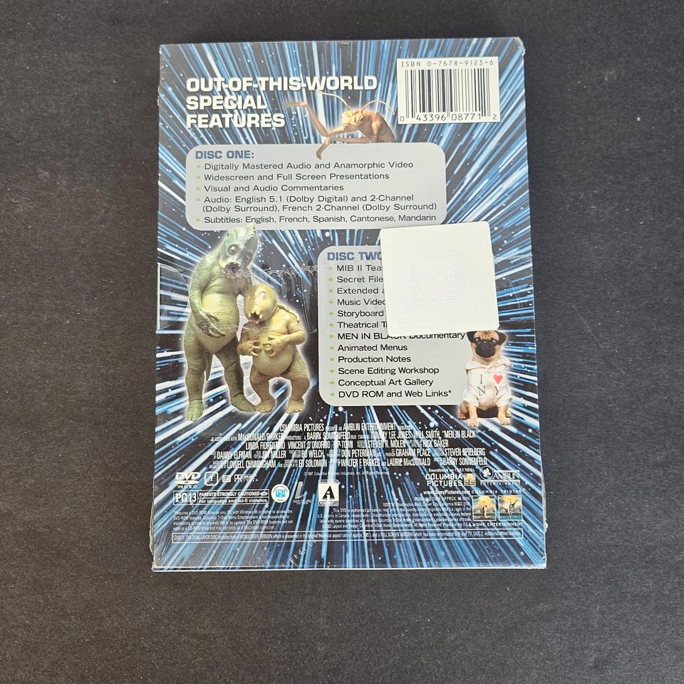 Men In Black (DVD, 2002, 2-Disc Set, Deluxe Edition) - Image 2 of 4