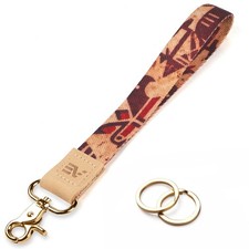 Cute Keychain Lanyards for Keys, Wristlet Key lanyard for , Lanyards Strap wi...
