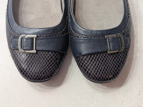 LifeStride Velocity Memory Foam Venti Sz 8.5 M Slip On Ballet Flat Shoes Navy - Picture 6 of 14