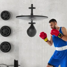 Wall-Mounted Adjustable Speed Bag Platform Kit Swivel Punching Fitness Training