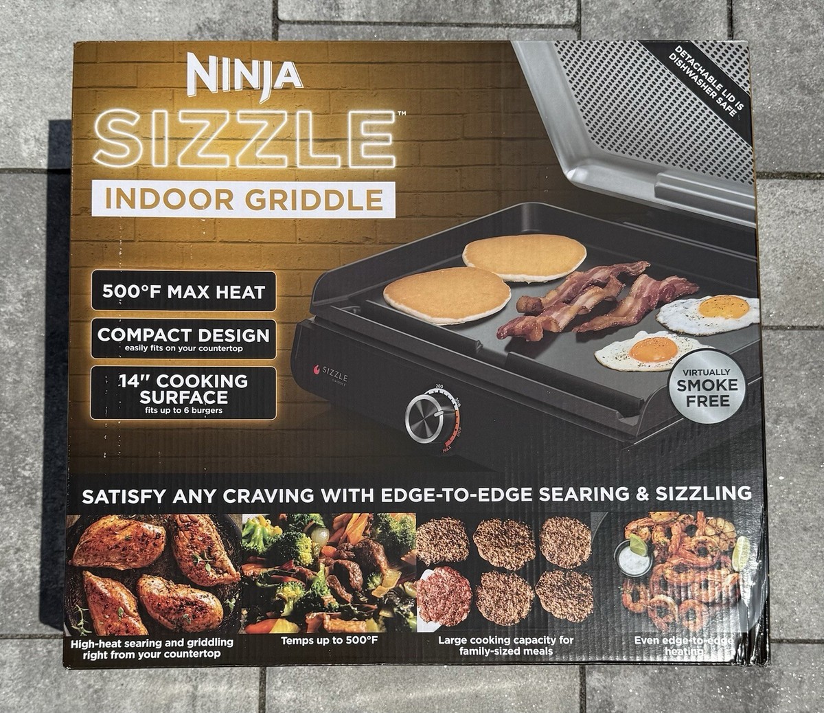 Sizzle Ninja Foodi Indoor Grill Walmart NINJA Foodi 5-in-1 Indoor