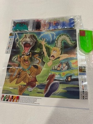 5D DIY Diamond Art Painting, Full Rhinestones Craft-Scooby Doo (30cmx30cm)
